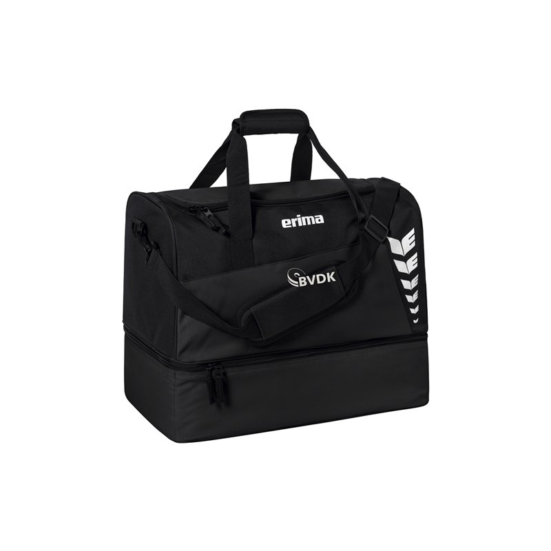 BVDK Sporttasche mit Bodenfach L schwarz